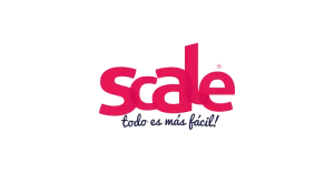 Logo de Scale color rosado - Feria Effix